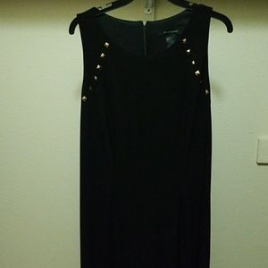 Black maxi dress